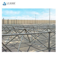 High quality long span space frame steel structure metal shed